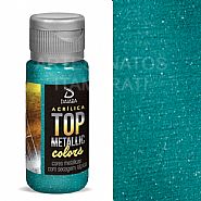 Detalhes do produto Tinta Top Metallic Colors 222 Azul Sereia